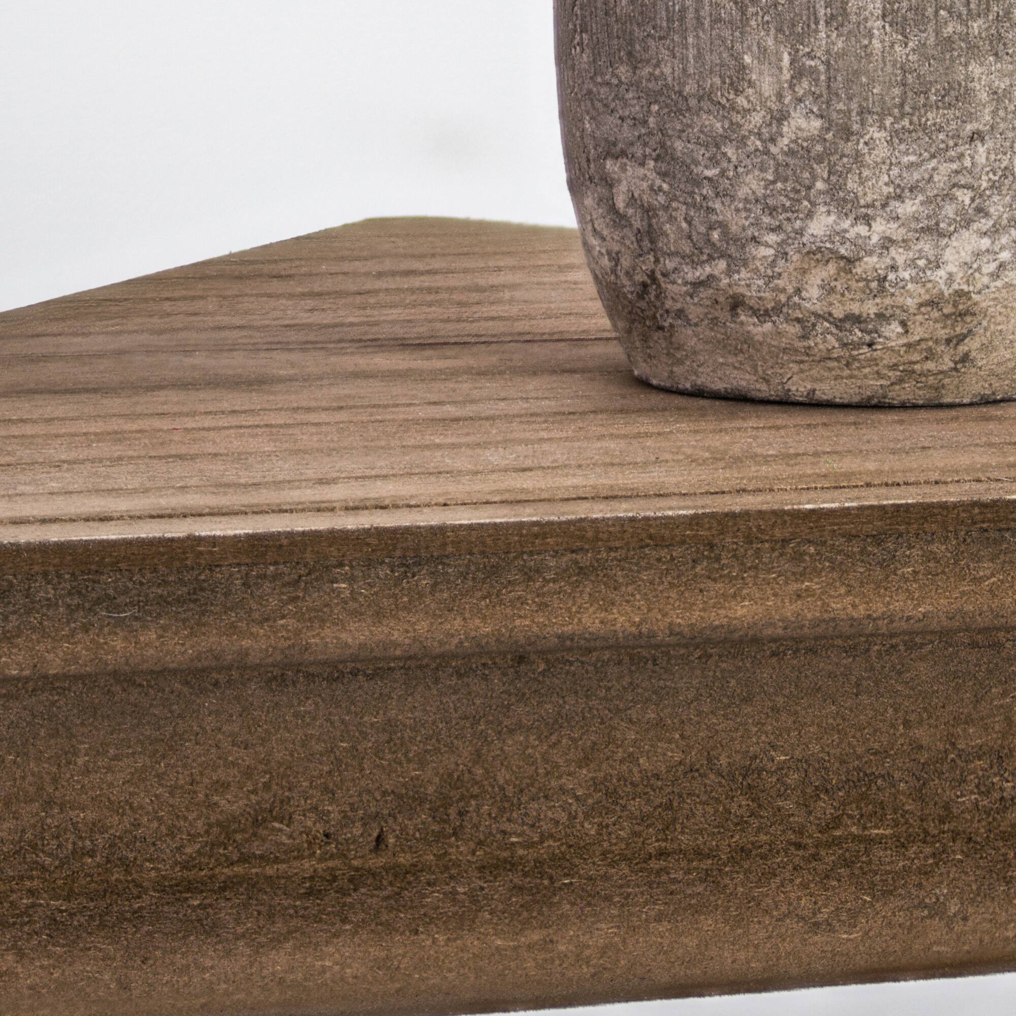 Beveled Floating Corner Shelves Set